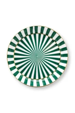 Pip Studio Sets Porseleinen Sets<Royal Stripes Mok Stippen & Theetip Groen