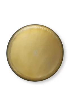 Pip Studio Serveerschalen<Schaal Geemailleerd Oker 40Cm Geel