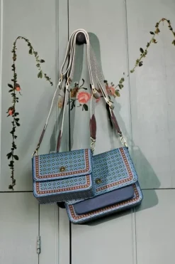 Pip Studio Crossbody Tassen<Schoudertas Klein Clover Blauw