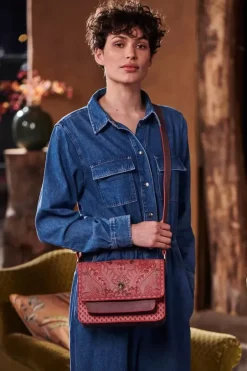 Pip Studio Crossbody Tassen<Schoudertas Kyoto Festival Donker Roze