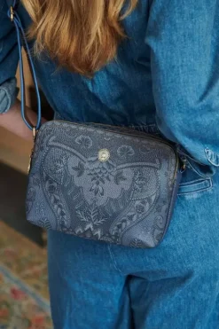 Pip Studio Crossbody Tassen<Schoudertas Medium Kyoto Festival Blauw