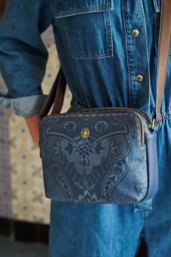 Pip Studio Crossbody Tassen<Schoudertas Medium Kyoto Festival Blauw