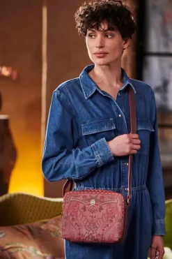 Pip Studio Crossbody Tassen<Schoudertas Medium Kyoto Festival Donker Roze