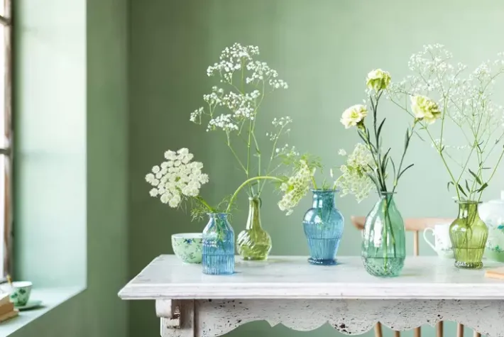 Pip Studio Sale Sets<Set/3 Vazen Glas M Groen