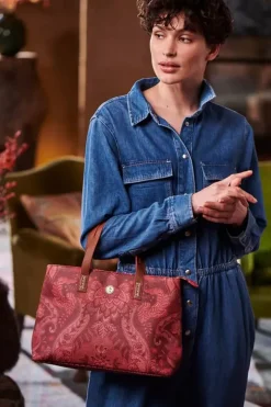 Pip Studio Shoppers<Shopper Klein Kyoto Festival Donker Roze