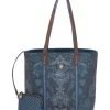 Pip Studio Shoppers<Shopper Medium Kyoto Festival Blauw