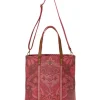 Pip Studio Shoppers<Shopper Vierkant Kyoto Festival Donker Roze