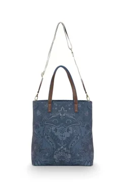Pip Studio Shoppers<Shopper Vierkant Kyoto Festival Blauw