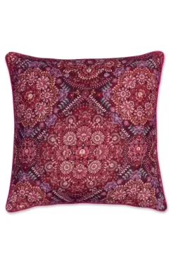 Pip Studio Kussens<Sierkussen Quilted Il Mosaico Donkerrood