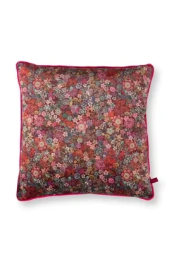Pip Studio Sierkussens<Sierkussen Vierkant Tutti I Fiori Rood