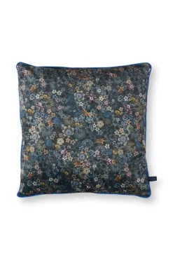 Pip Studio Sierkussens<Sierkussen Vierkant Tutti I Fiori Blauw