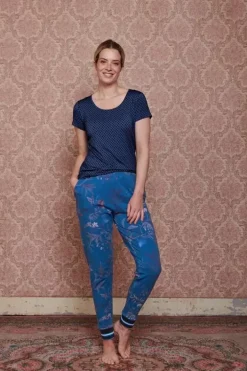 Pip Studio Sport T-Shirts<Sport Top Korte Mouw Suki Kobalt Blauw