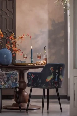 Pip Studio Poefen En Stoelen<Stoel Flirting Birds Blauw