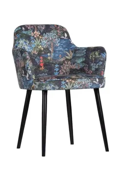 Pip Studio Poefen En Stoelen<Stoel Pip Garden Donkerblauw