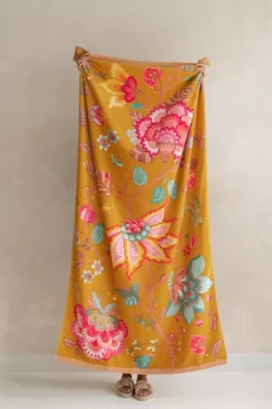 Pip Studio Strandlakens<Strandlaken Pip Flowers Geel