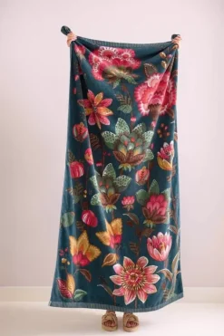 Pip Studio Strandlakens<Strandlaken Sunny Side Up Donker Blauw
