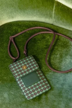 Pip Studio Crossbody Tassen<Telefoontas Clover Groen