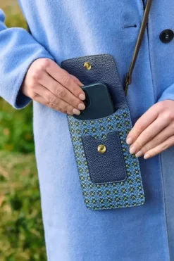 Pip Studio Crossbody Tassen<Telefoontas Clover Blauw