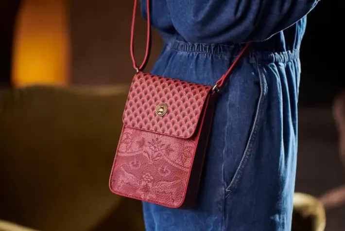 Pip Studio Crossbody Tassen<Telefoontas Kyoto Festival Donker Roze