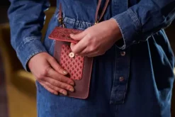 Pip Studio Crossbody Tassen<Telefoontas Kyoto Festival Donker /Khaki Roze