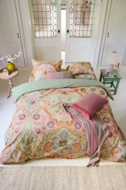 Pip Studio Plaids/Quilts<Throw Blockstripe Pastel Roze