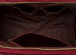 Pip Studio Toilettassen<Toilettas Buidel Extra Groot Velvet Quiltey Days Rood