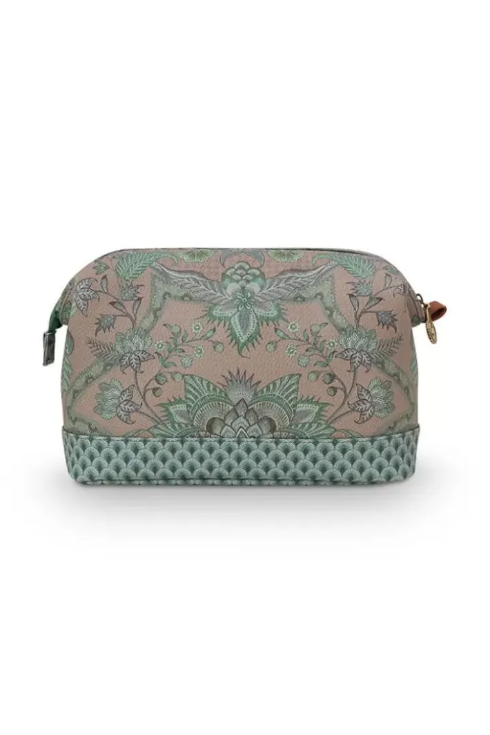 Pip Studio Toilettassen<Toilettas Buidel Groot Kyoto Festival Groen