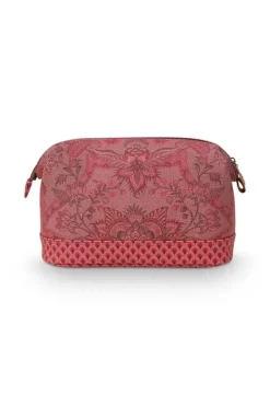 Pip Studio Toilettassen<Toilettas Buidel Groot Kyoto Festival Donker Roze