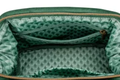 Pip Studio Toilettassen<Toilettas Buidel Klein Velvet Quiltey Days Groen