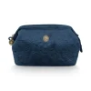 Pip Studio Toilettassen<Toilettas Buidel Klein Velvet Quiltey Days Blauw