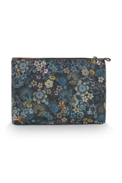 Pip Studio Make-Up Tasjes<Toilettas Combi Groot Tutti I Fiori Blauw