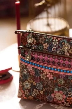 Pip Studio Make-Up Tasjes<Toilettas Combi Groot Tutti I Fiori Roze