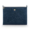 Pip Studio Make-Up Tasjes<Toilettas Groot Velvet Quiltey Days Blauw