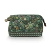 Pip Studio Toilettassen<Toilettas Medium Tutti I Fiori Groen