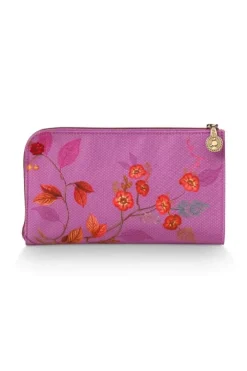 Pip Studio Make-Up Tasjes<Toilettas Rits Kawai Flower Fuchsia