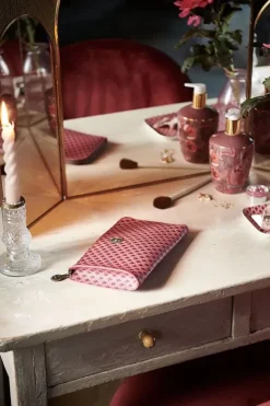 Pip Studio Make-Up Tasjes<Toilettas Rits Suki Roze