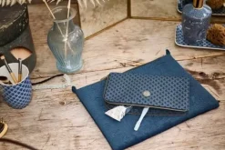 Pip Studio Make-Up Tasjes<Toilettas Rits Suki Blauw