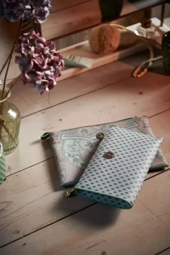 Pip Studio Beauty Cases<Toilettas Rits Suki Groen