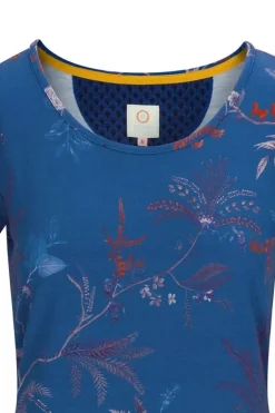 Pip Studio Strandkleding<Top Korte Mouw Isola Blauw