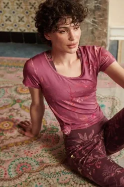 Pip Studio T-Shirts<Top Korte Mouw Isola Roze