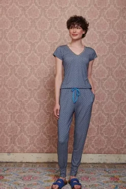 Pip Studio T-Shirts<Top Korte Mouw Tegola Blauw