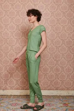 Pip Studio T-Shirts<Top Korte Mouw Tegola Groen