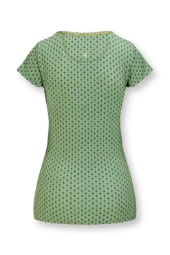 Pip Studio T-Shirts<Top Korte Mouw Tegola Groen