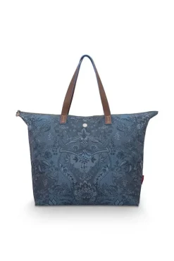 Pip Studio Weekendtassen<Tote Bag Kyoto Festival Blauw