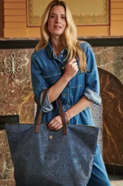 Pip Studio Weekendtassen<Tote Bag Kyoto Festival Blauw