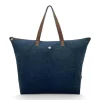Pip Studio Weekendtassen<Tote Bag Velvet Quiltey Days Blauw