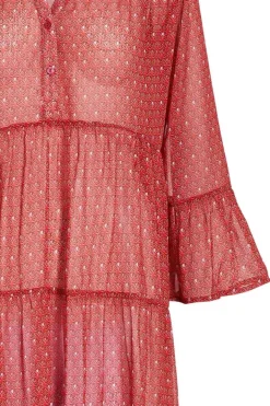 Pip Studio Jurken<Tuniek Ajour Roze