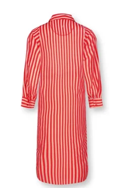 Pip Studio Jurken<Tuniek Sumo Stripe Rood