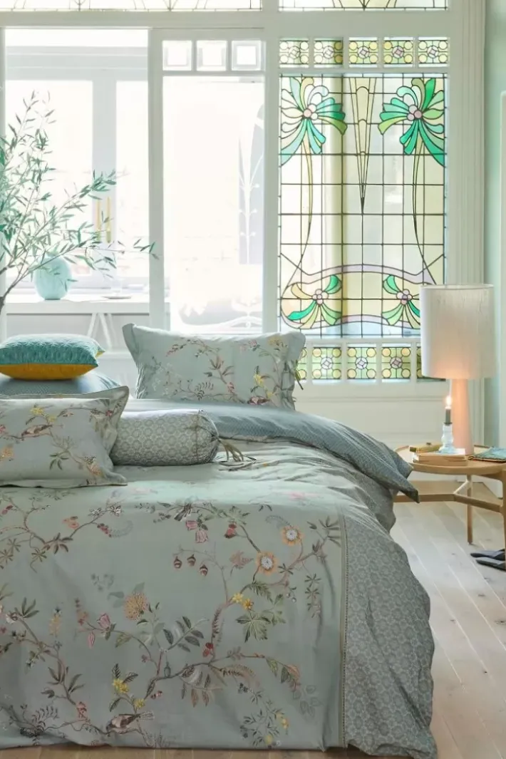 Pip Studio Kussens<Vierkant Sierkussen Autunno Licht Blauw