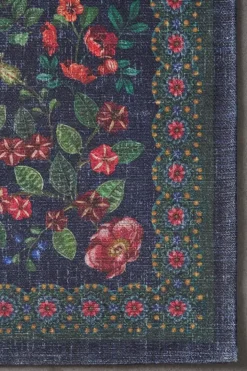 Pip Studio Rechthoekige Vloerkleden<Vloerkleed Fall In Leaf By Pip Donkerblauw